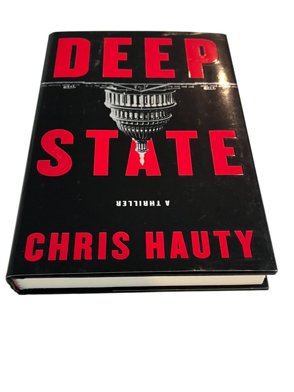 Deep State Chris Hauty Hardcover Political Thriller Mystery Novel